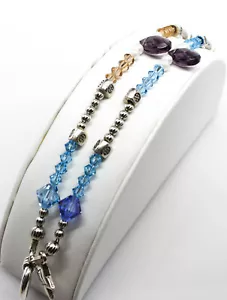 Double Strand Multi-Colored Beaded Bracelet, 7 inch, Toggle Clasp - Picture 1 of 3