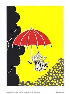 Moomin Poster Little My Tove Jansson 24 x 30 cm - Picture 1 of 1