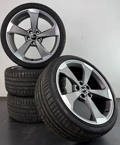 Audi S4 8W B9 19 Zoll Felgen Sommerreifen Sommerräder 8W0601025CG #C292 - Bild 1 von 7