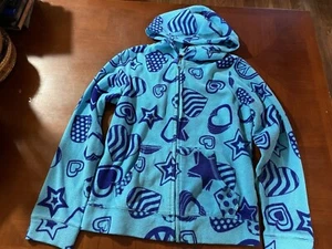Children's Place Kids Blue Fleece Zip Up Large 10/12 **GOOD CONDITION** - Picture 1 of 7
