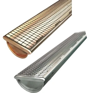 Laubschutz Laubstop Dachrinnenlaubschutz Dachrinnengitter Laubgitter Schutz - Bild 1 von 3