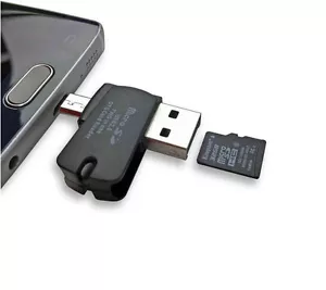 Adattatore lettore schede micro SD da OTG per tutti i telefoni Android OTG tablet USB OTG - Foto 1 di 9