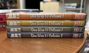 Doo Wop Gold 50 + 51  Volumes 1 + 2 ~ 4 DVD Set ~ Time Life - Imagen 1 de 1