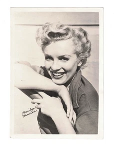 Foto Sepia Original De Colección Marilyn Monroe 1952 Ernest Bachrach Abanico Publicitario 5x7 - Imagen 1 de 2