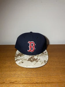 Boston Red Sox New Era Mütze 59Fifty 7-1/8 Military Camo On Field Cap - Bild 1 von 7
