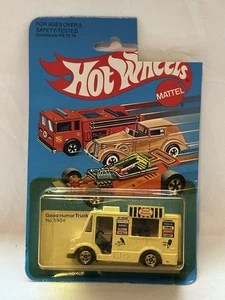 1983 MATTEL HOT WHEELS BLUE CARD NO 5904 WHITE GOOD HUMOR ICE CREAM DELIVERY VAN - Bild 1 von 7