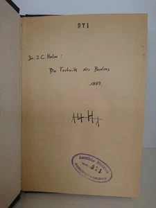 Holm Die Technik des Badens. Anleitung zum Gebrauch von Bädern. - Bild 1 von 3