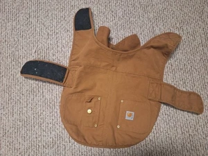 Carhartt Dog Chore Wandermantel Weste braun Canvas Ententaschen - Bild 1 von 5