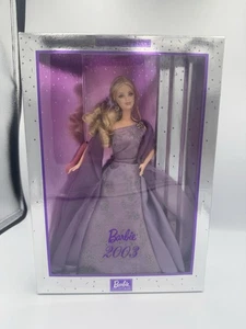 Barbie 2002/2003 Vestido Púrpura Edición Coleccionista Nuevo en Caja - Imagen 1 de 14