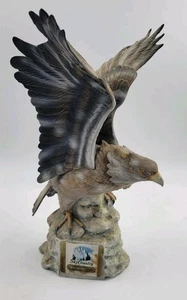 Vintage 1973 Ski Country Mountain Eagle Porzellan Dekanter 14" gebrochener Flügel - Bild 1 von 14