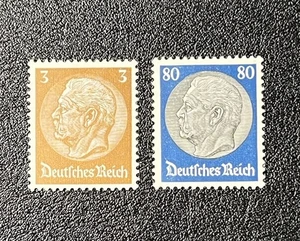 Germania 1933 #401 e 413 zecca H 2X690 - Foto 1 di 2