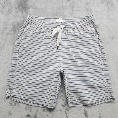 Bañador Onia Para Hombre S Azul Blanco Amarillo Rayas The Charles Pantalones Cortos de Natación Playa Foto 1 de 4