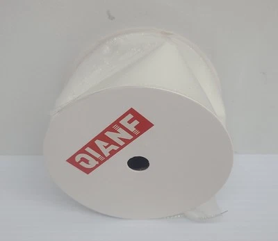 Iridescent Glitter Wired Edge Ribbon 2.5 Inch x 10 Yards White - Image 1 of 3