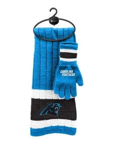 Carolina Panthers Scarf Glove Set - Picture 1 of 1