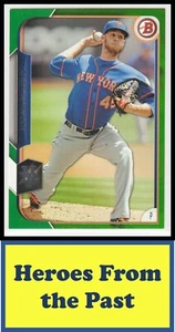 2015 Bowman Green #14 Zack Wheeler #99/99 063-J - Picture 1 of 2