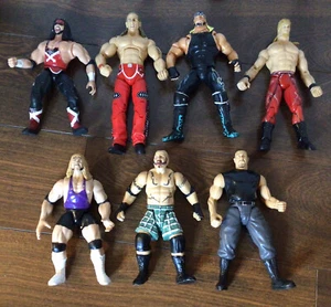 WWE Jakks Pacific Wrestling Action Figure Lot: Michaels Jericho Droz X-Pac - Picture 1 of 5