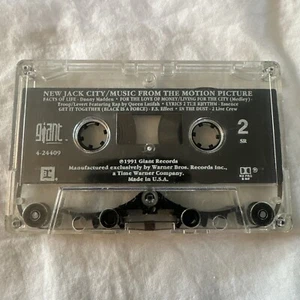 CASSETTE ONLY. New Jack City Original Soundtrack (Warner Bros 1991) Cassette - Foto 1 di 3