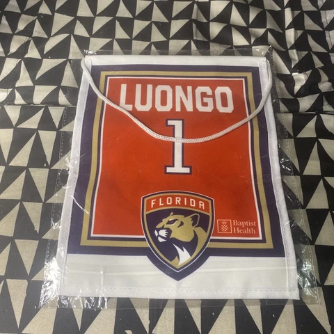 Florida Panthers - Roberto Luongo #1 Jersey Retirement Souvenir Banner - SGA NEW Cover