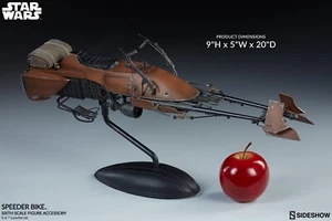 SIDESHOW SPEEDER BIKE  1/6 SCALE  NEW IN FACTORY SEALED SHIPPER AND DOUBLE BOXED - Picture 1 of 12