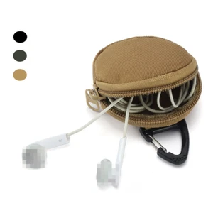 Hunting EDC Pack Pouch Tactical Bag Small Coin Purse Key Earphone Pouch 3 Colors - Foto 1 di 15