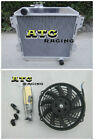 Radiateur + ventilateur pour Ford Capri MK1 MK2 MKZ Kent 1.ZL 1.SHL/2.0 Esse1.sh