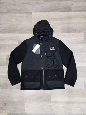 C.P. CompanyDuffel Mixed Goggle hooded jacket Size XL 52 RRP £1150 - Image 1 of 4