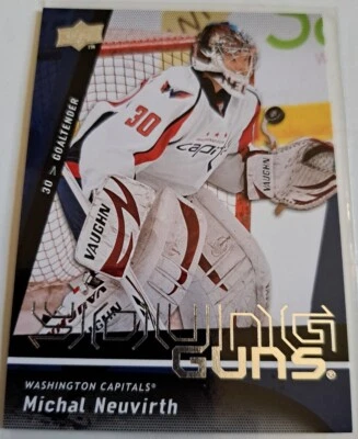 2009-10 Upper Deck Michael Neurvirth Young Guns Rookie RC No. 235 - Image 1 of 2