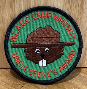 Parche Boy Scout 2021 WLACC CAMP WHITSETT California "Premio del tío Steve" BSA NUEVO - Imagen 1 de 5