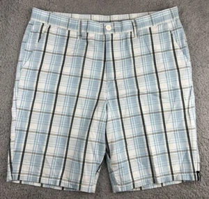 Lost Enterprises Shorts Mens Size 38 Plaid Skater Beach Casual Dad 90s Y2K Chino - Picture 1 of 11