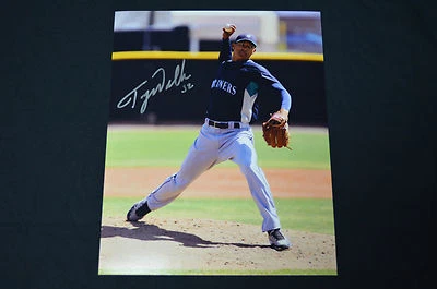 Foto #1 autografiada firmada por Taijuan Walker de los Seattle Mariners 8x10 Foto 1 de 2