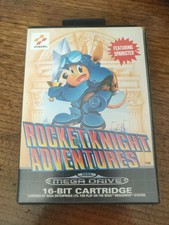 Sega Mega Drive Rocket Knight Adventures 1993 Complete