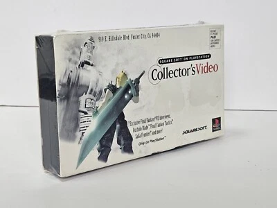 Final Fantasy VII FF7 Raro VHS Promo Sellado Nuevo en Caja Nuevo en Paquete - Artículo de Coleccionista PS1 - OBBO Foto 1 de 3