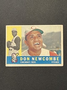 1960 Topps #345 Don Newcombe Reds