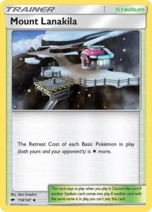 Mount Lanakila 118/147 - Brennende Schatten - Trainer Pokemon Karte TCG NM - Bild 1 von 1