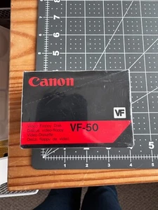 Canon Video Floppy Disk VF-50 10 pack Sealed New Old Stock - Afbeelding 1 van 7
