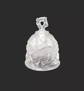 Fenton Brautpaar Glocke Milchglas - Bild 1 von 7