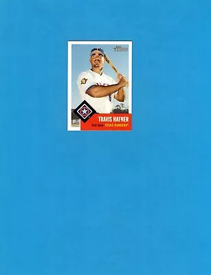 2002 Topps Heritage #302 Travis Hafner! Texas Rangers! - Image 1 of 2
