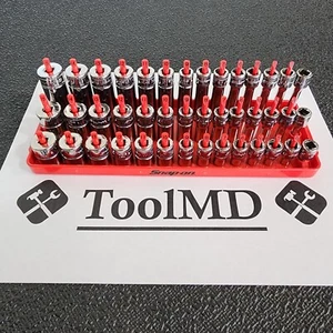 Snap-on Tools EE. UU. NUEVO 42 piezas 1/4" Unidad 6pt Juego de Zócalos Maestros Métricos - Imagen 1 de 19