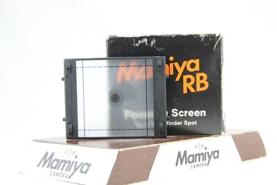 [ Micro Split MINT in Box ] MAMIYA RB67 Focusing Screen No.6 Spot 45゜ from JAPAN - Image 1 of 4