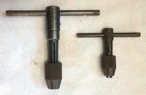 2 Greenfield GTO Tap Handles Ratcheting No. 339 & 328 NICE CONDITION - SHIP FREE - Picture 1 of 5