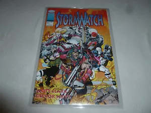 STORMWATCH COMIC BOOK SIGNED SCOTT CLARK #1 1993 IMAGE COMICS AUTOGRAPHED AUTO - Picture 1 of 3