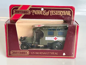 Matchbox Models Of Yesteryear Y-25 1910 Renault Type AG Ambulance - Bild 1 von 4