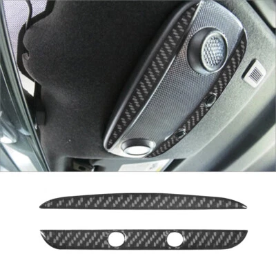 Cubierta de luz delantera interior de fibra de carbono para Ford Fiesta 2011-15 Foto 1 de 4