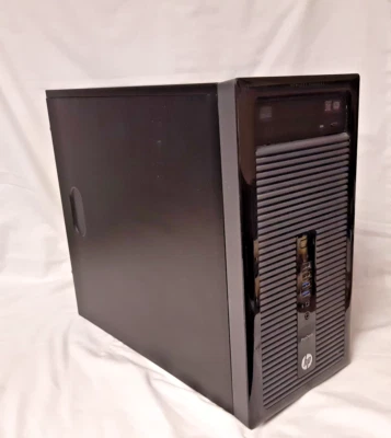 HP PRODESK 405 G1 MICRO TOWER CASE W/ DVD & FAN ONLY, USB3 & USB2 ON FRONT CASE - Image 1 of 4