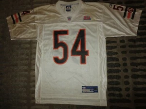 Brian Urlacher #54 Chicago Bears NFL Super Bowl Reebok Jersey M Medium mens - Picture 1 of 4