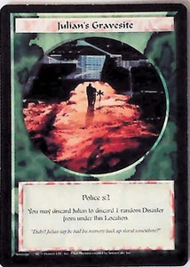 Ani-Mayhem CCG Julian's Gravesite - Set Uno - Imagen 1 de 2