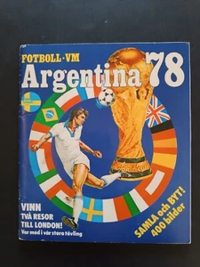 Album completo Panini World Cup ARGENTINA 78 edizione svedese - Picture 1 of 20