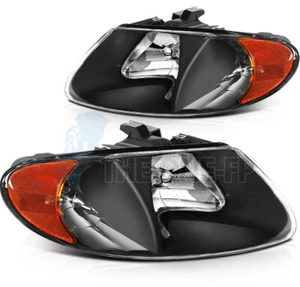 For 2001-2007 Dodge Caravan models only Headllights Assembly Left and Right Side - Picture 1 of 8