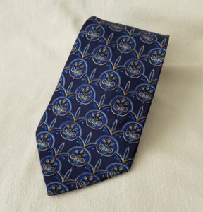 Zylos George Machado 100% Silk Tie 56" x4" - Picture 1 of 7