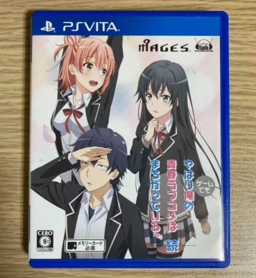 Yahari Game demo Ore no Seishun Love Come wa Machigatteiru Zoku PS Vita Japan - Image 1 of 3